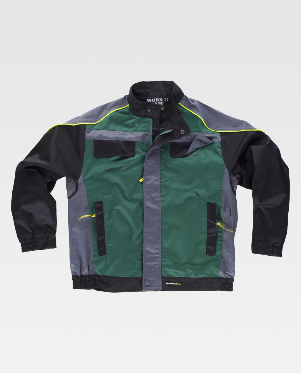 VERDE/GRIS OSCURO/NEGRO