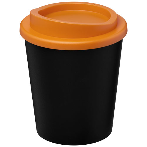 black/orange