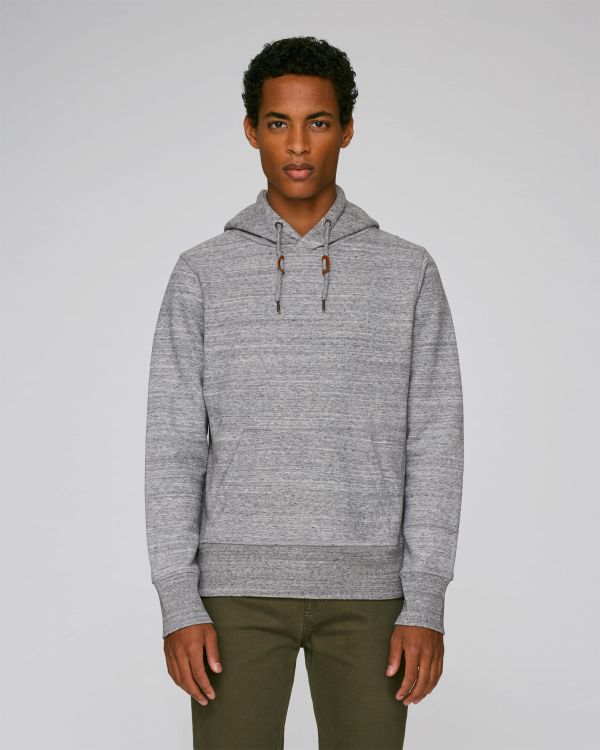 slub heather grey