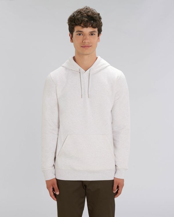 cream heather grey