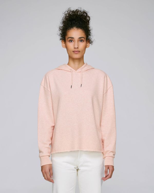 cream heather pink