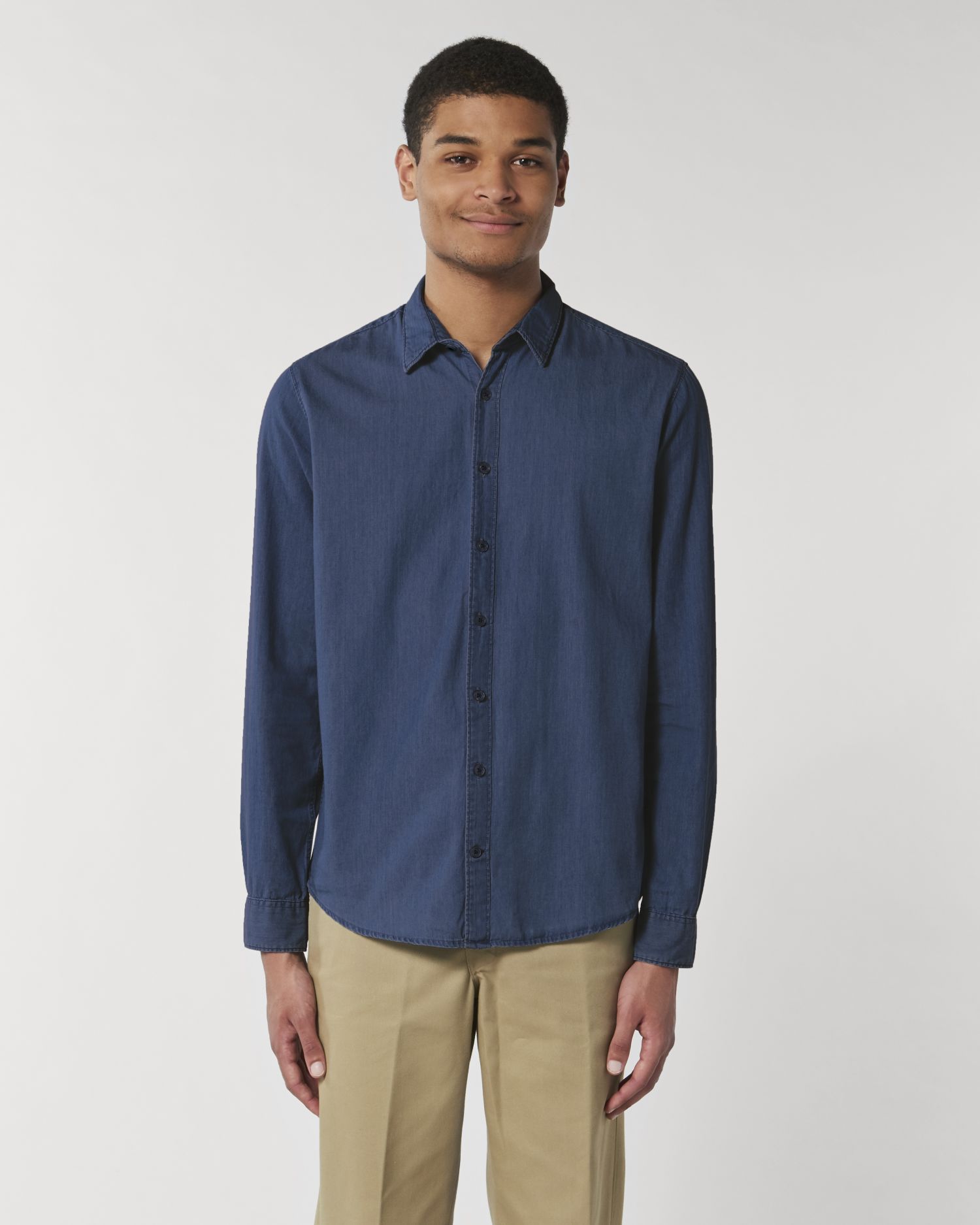 dark indigo denim