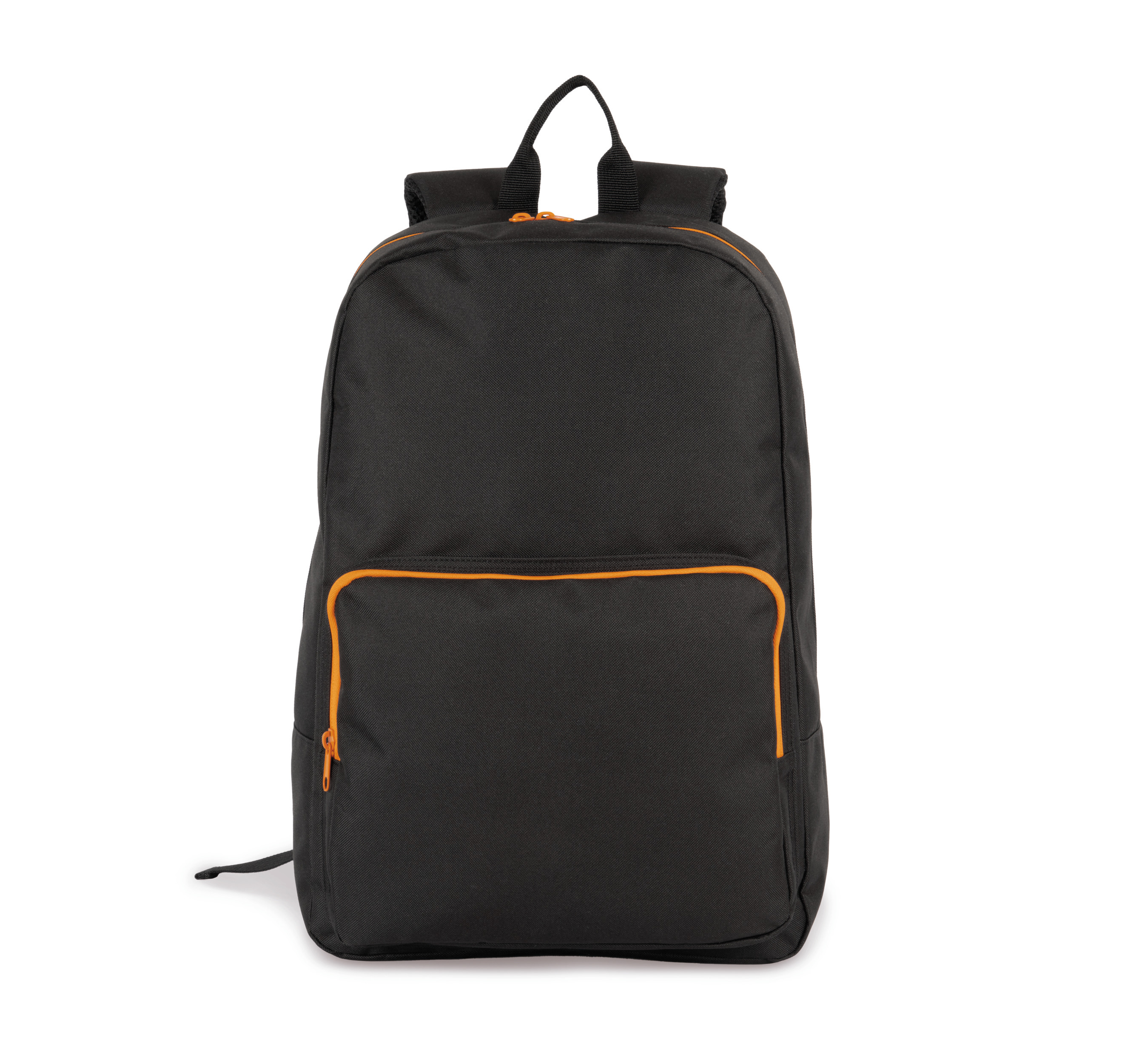 black/orange
