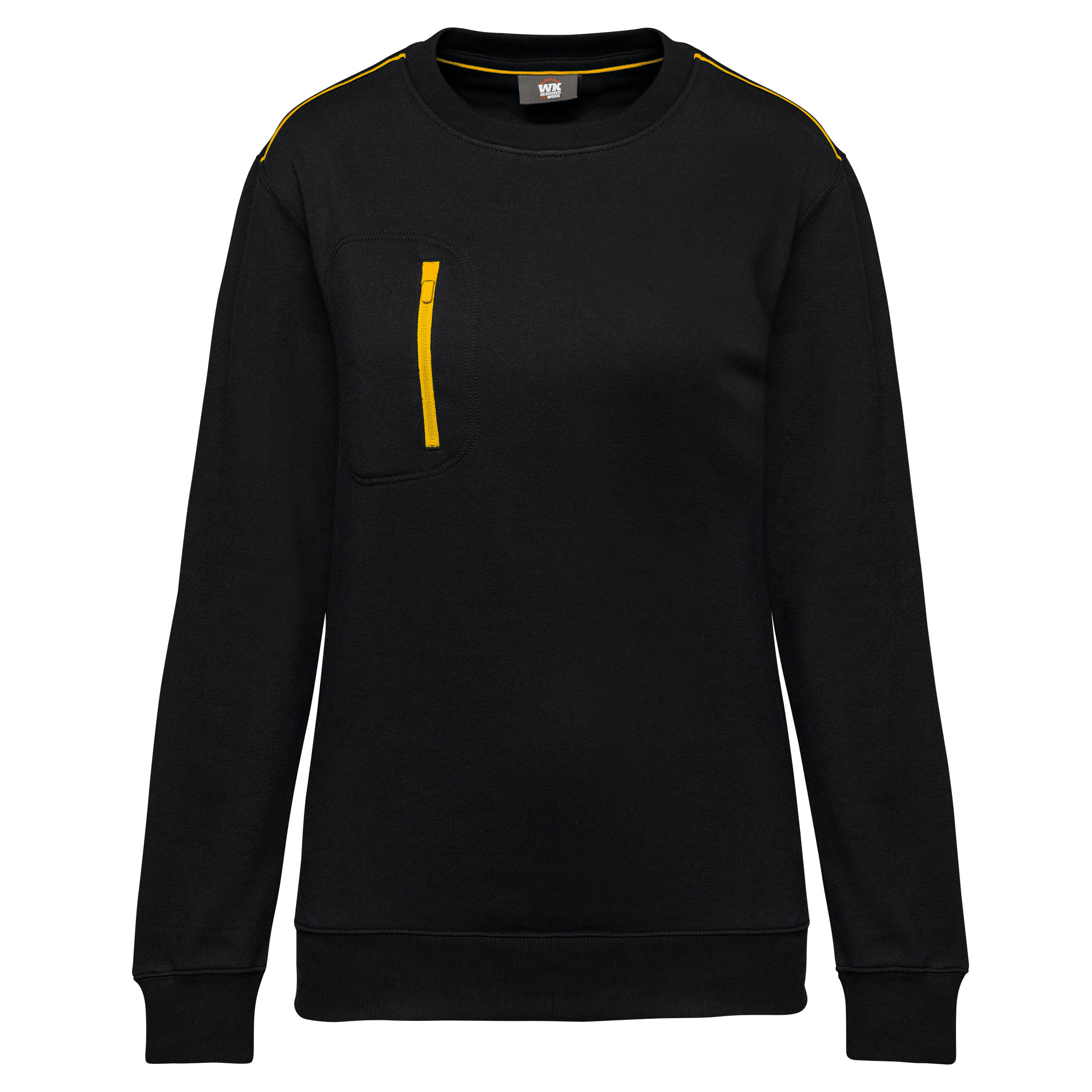 black/yellow