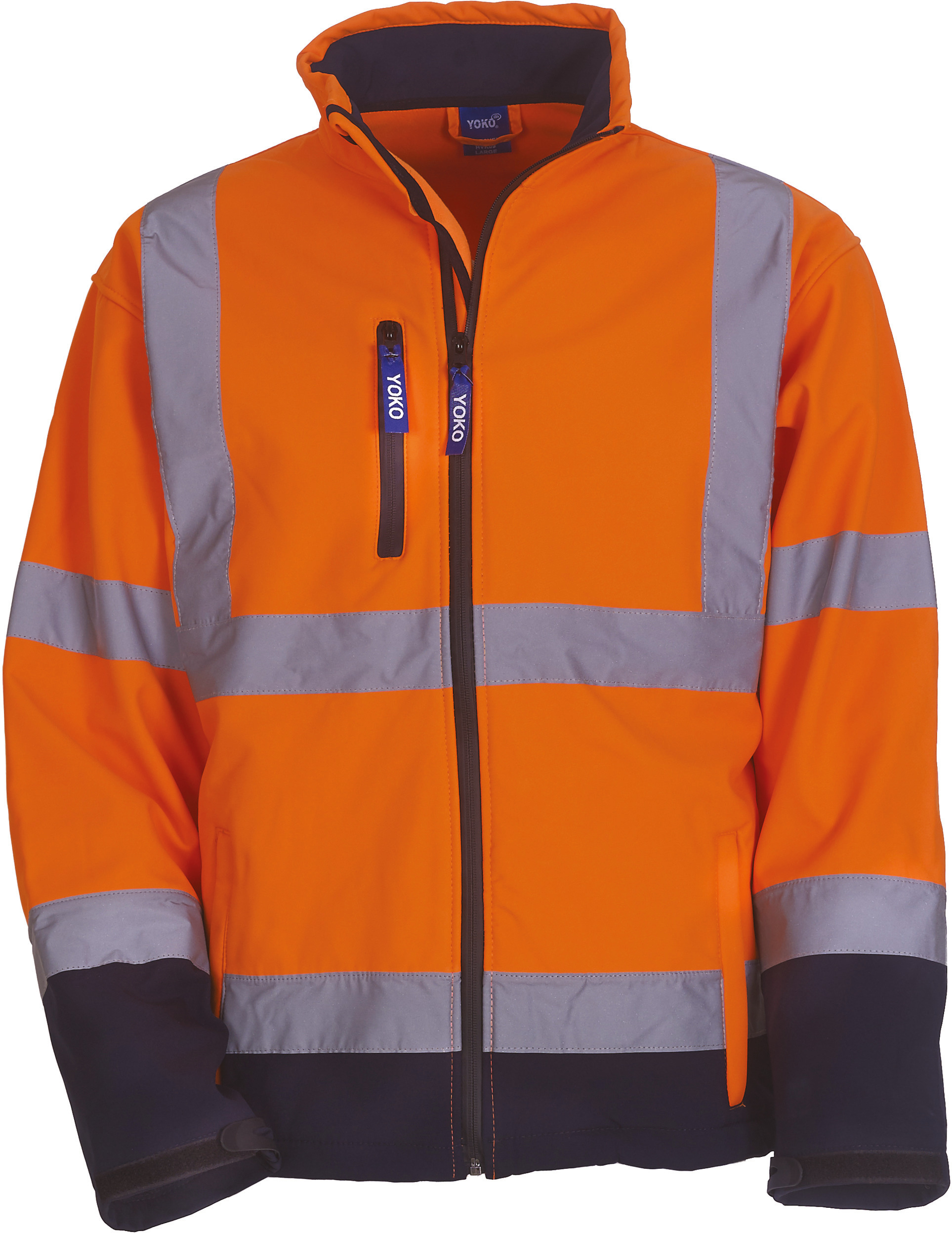 hi vis orange/navy