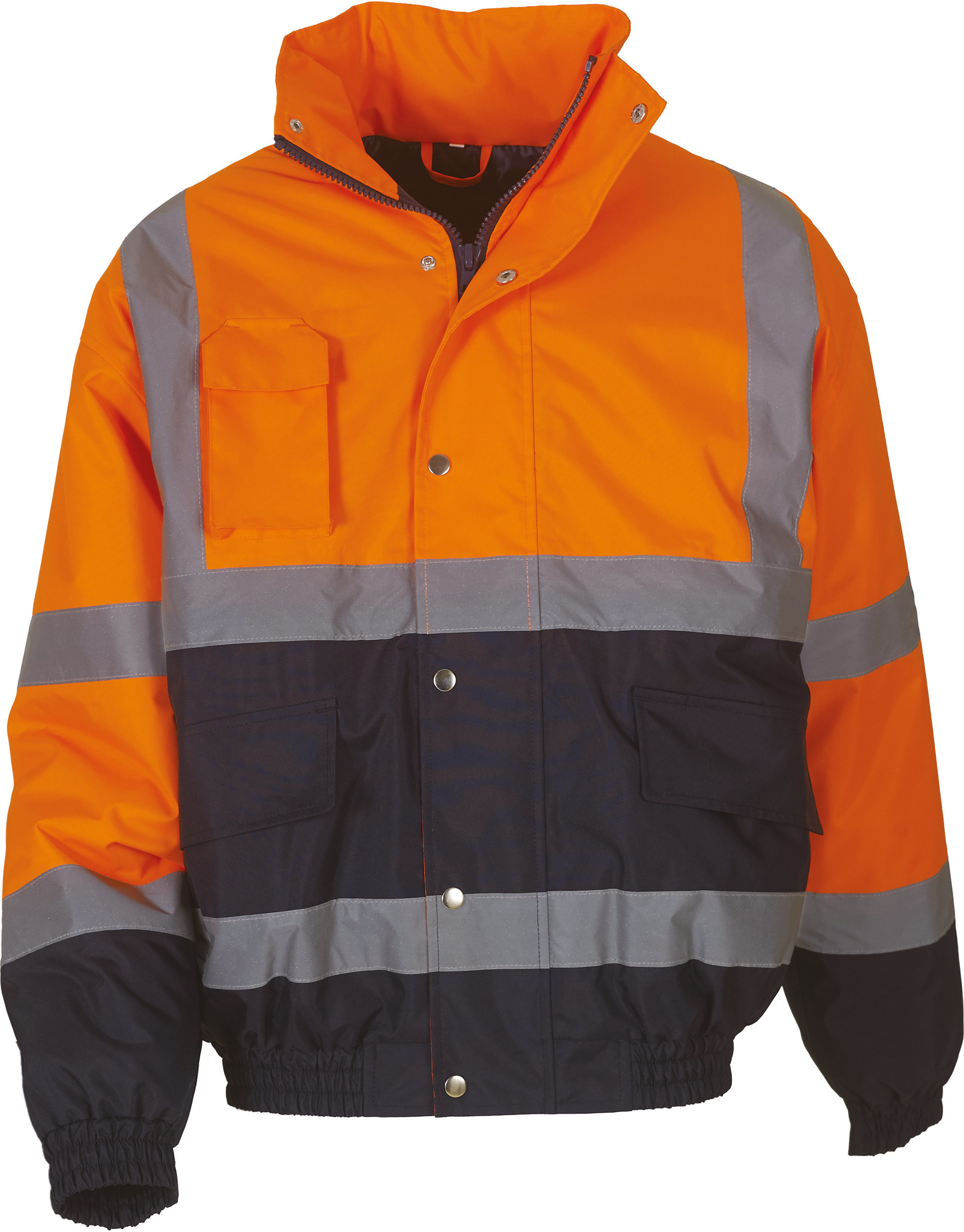 hi vis orange/navy