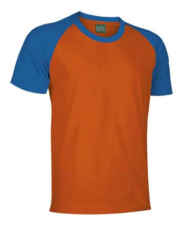 naranja-azul royal