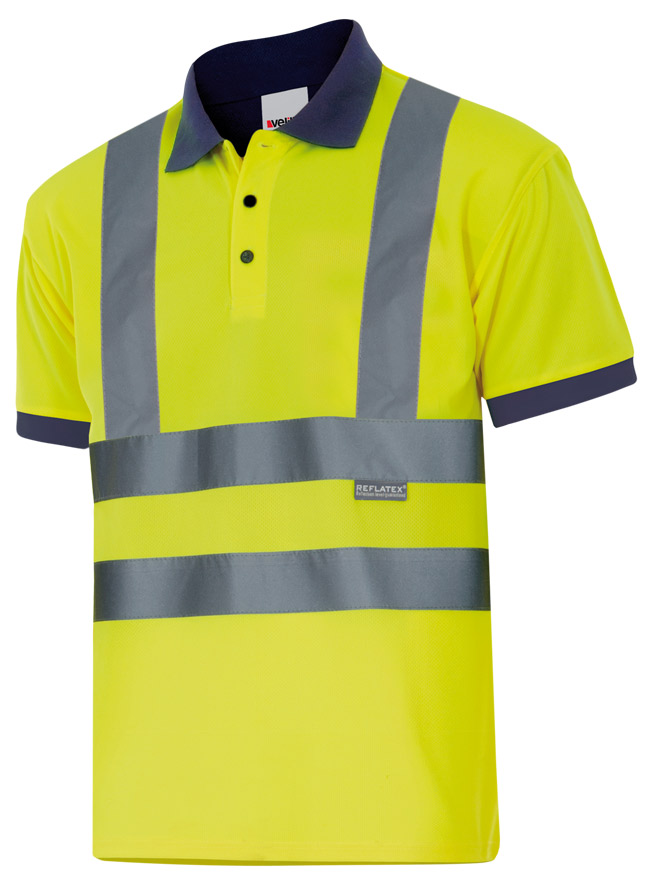 Amarillo Fluor/Azul Marino