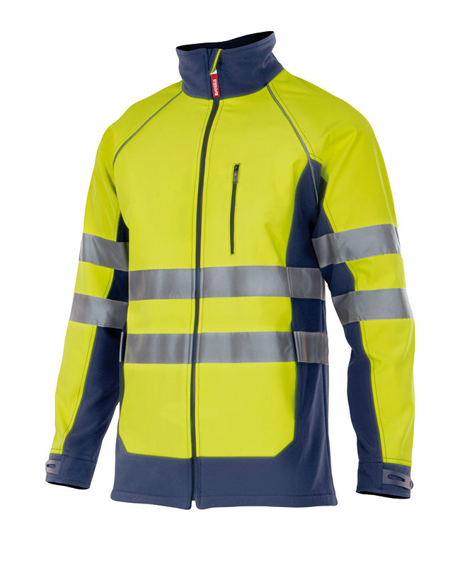 Amarillo Fluor/Azul Marino